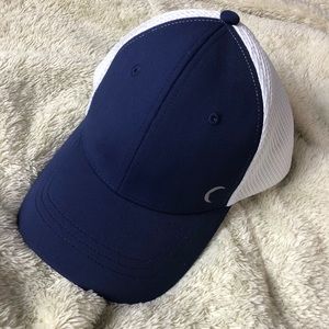 Zyia Active Navy Luxe Ponytail Hat